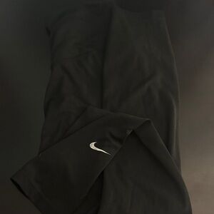 Nike Black Activewear with Silver Logo